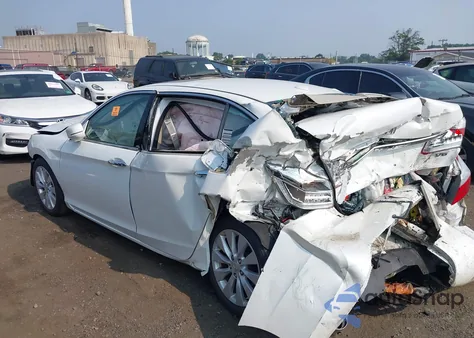 2015 Honda Accord Ex-L V-6 from USA, damaged, VIN 1HGCR3F8XFA037952